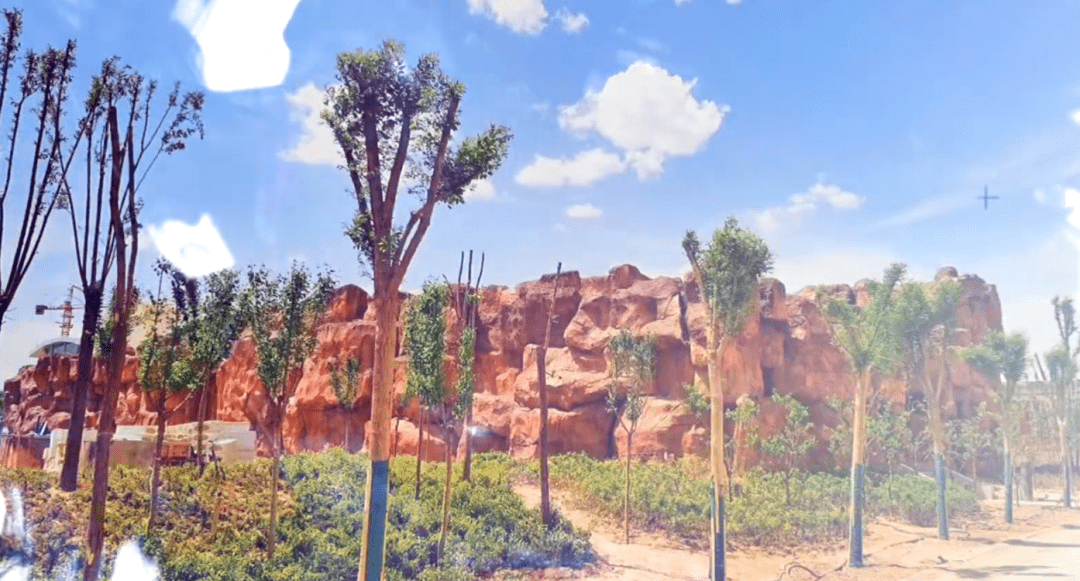 10月前开放兰州野生动物园建设实景今天它来了