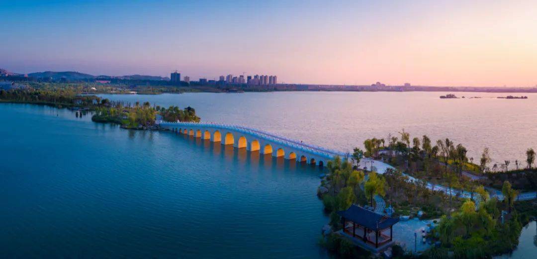 淮北市南湖湿地公园图片