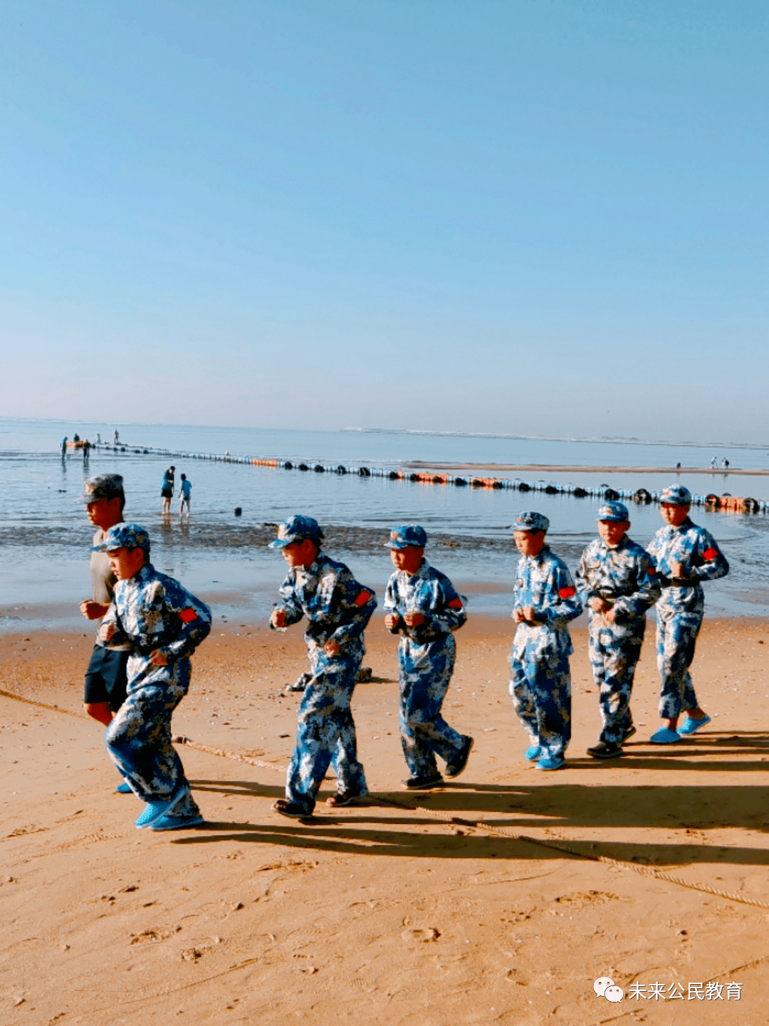 未来公民2021夏令营火蓝刀锋之海边军事夏令营