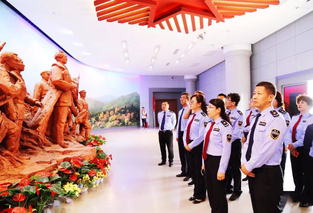 赓续精神血脉——银川市市场监督管理局前往红色教育基地开展党史学习