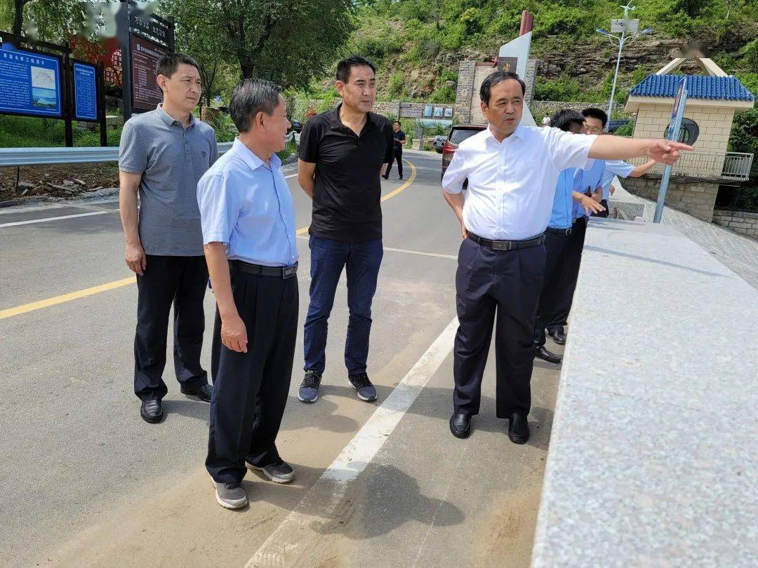 李登全到岸堤水库检查防汛工作