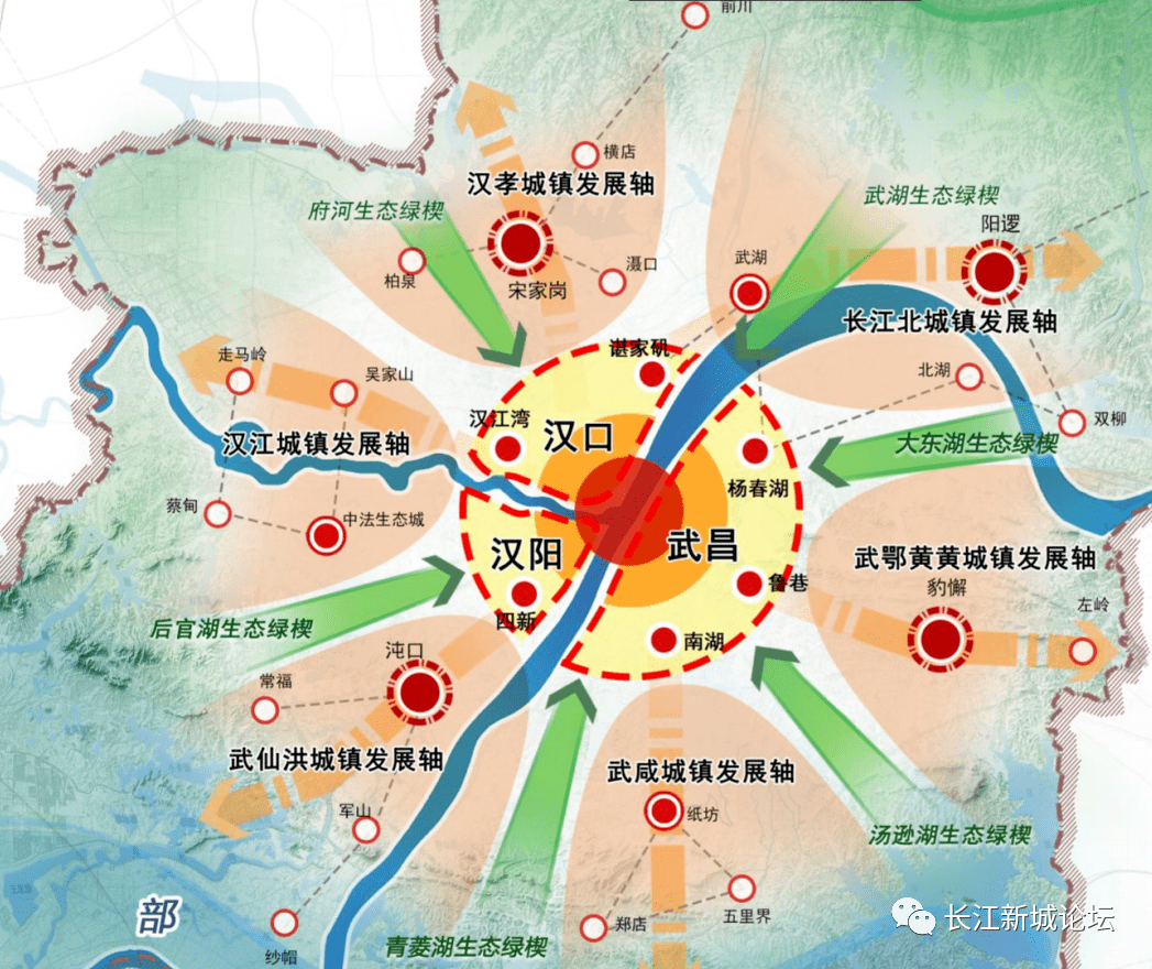 长江新城武湖片区规划图片