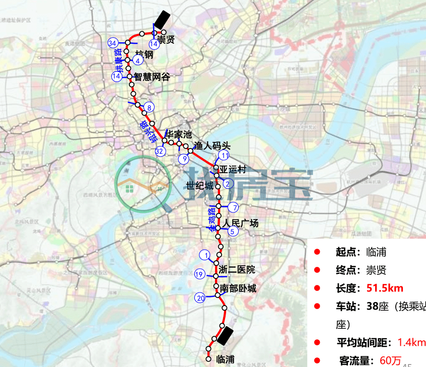 一文看懂杭州地铁四期最新规划 多条线路被砍 潜力最大的是三江汇?_敷设