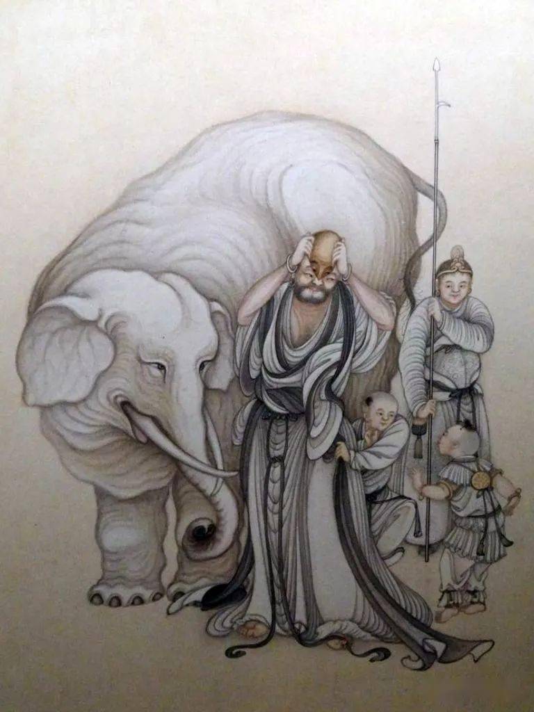 六月六 洗象忙_大象