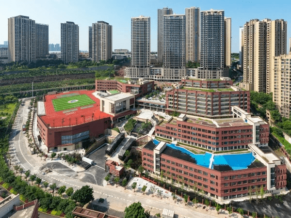 礼嘉实验小学已完工!近期将投入使用