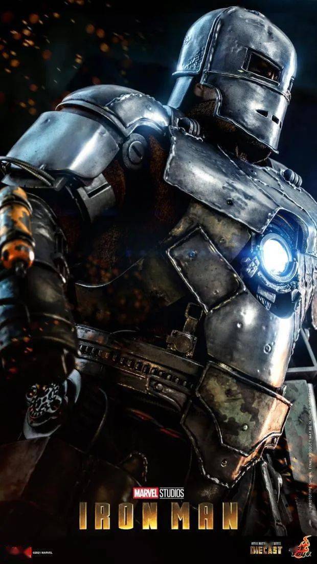 新品预定hottoys16mms605d40合金钢铁侠mk1