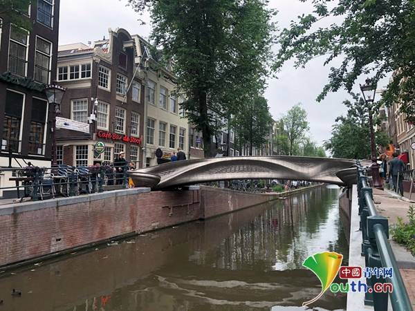 技术|高科技吸引眼球！荷兰阿姆斯特丹3D打印桥梁竣工