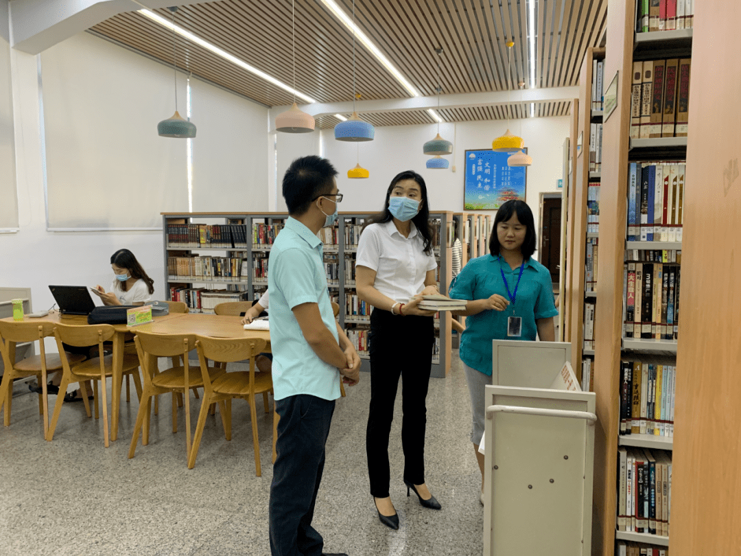 在流动馆了解图书流转配送情况