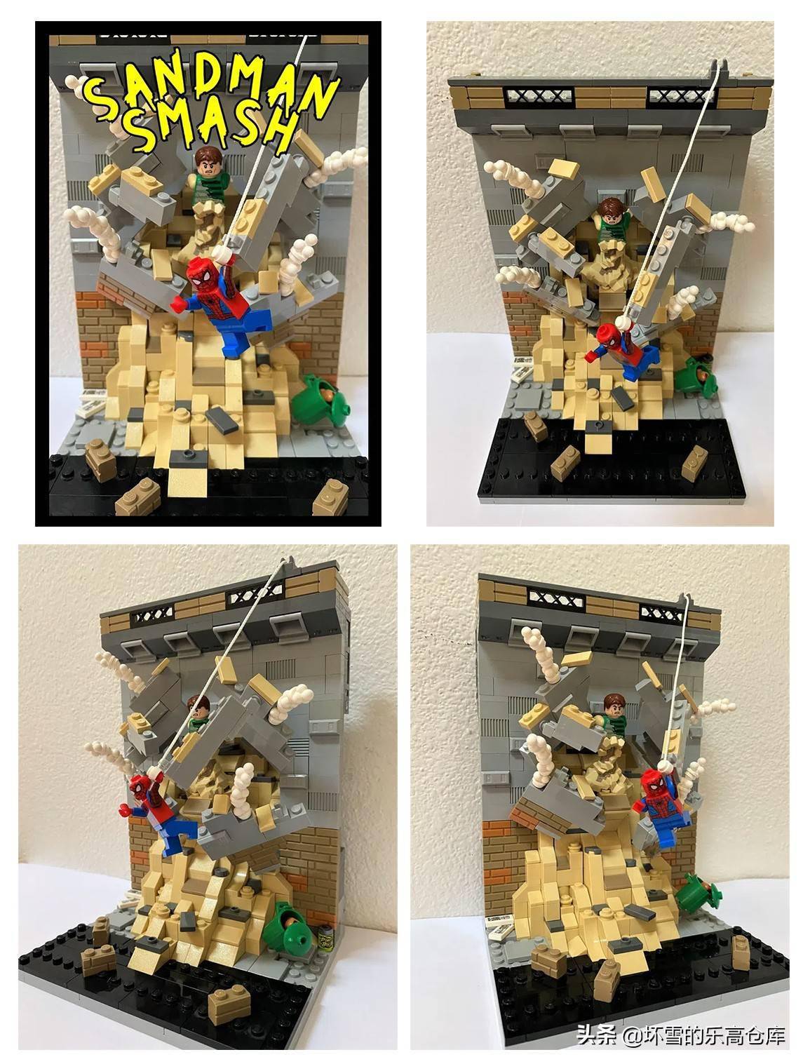 用创意来还原蜘蛛侠盘点乐高创意项目的奇思妙想你喜欢哪个