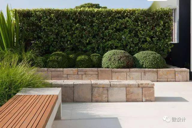 各式各样的庭院景观墙,美