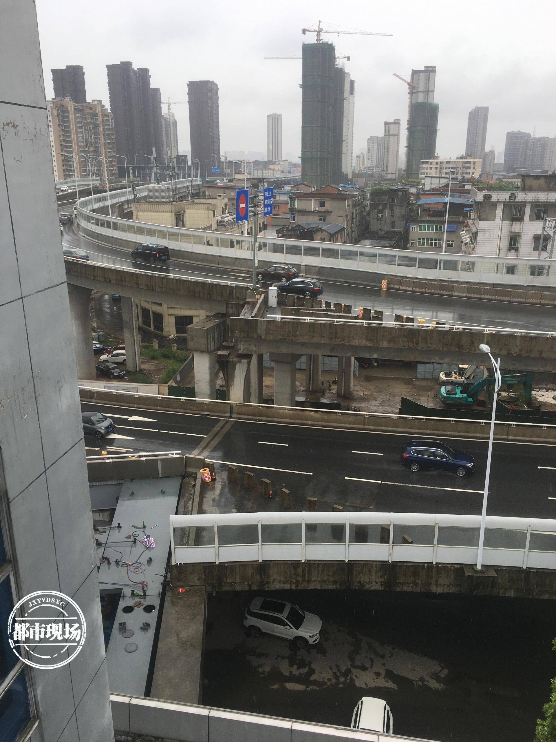南昌九洲高架东延工程开始架梁,匝道口将不再肠梗阻