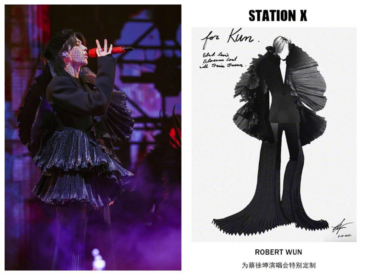 Dundas|真·时尚圈宠儿！蔡徐坤演唱会六套特别定制时装开启视觉盛宴