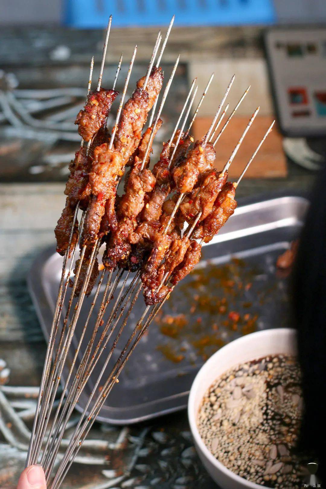 街头超小众露天烤串摊,没人带路你根本找不到