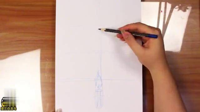 火影忍者手绘宇智波斑的须佐能乎