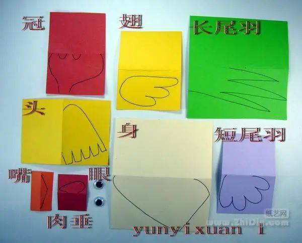 各种纸偶制作过程幼师必学