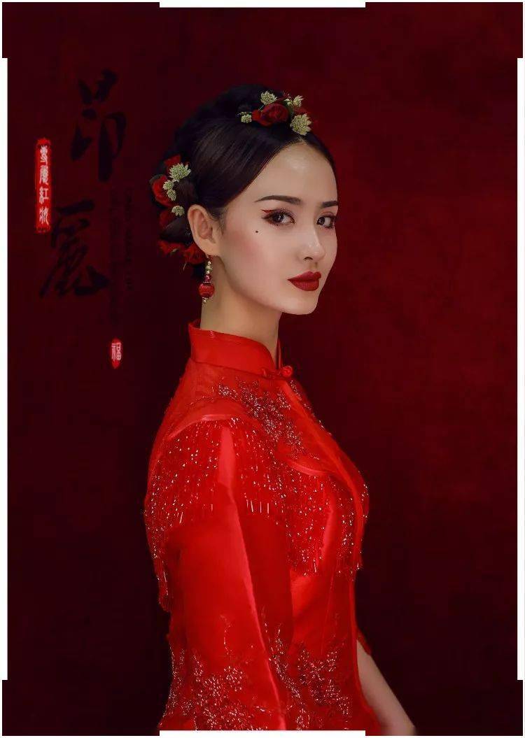 7月最美红妆造型,婚礼跟妆必备!
