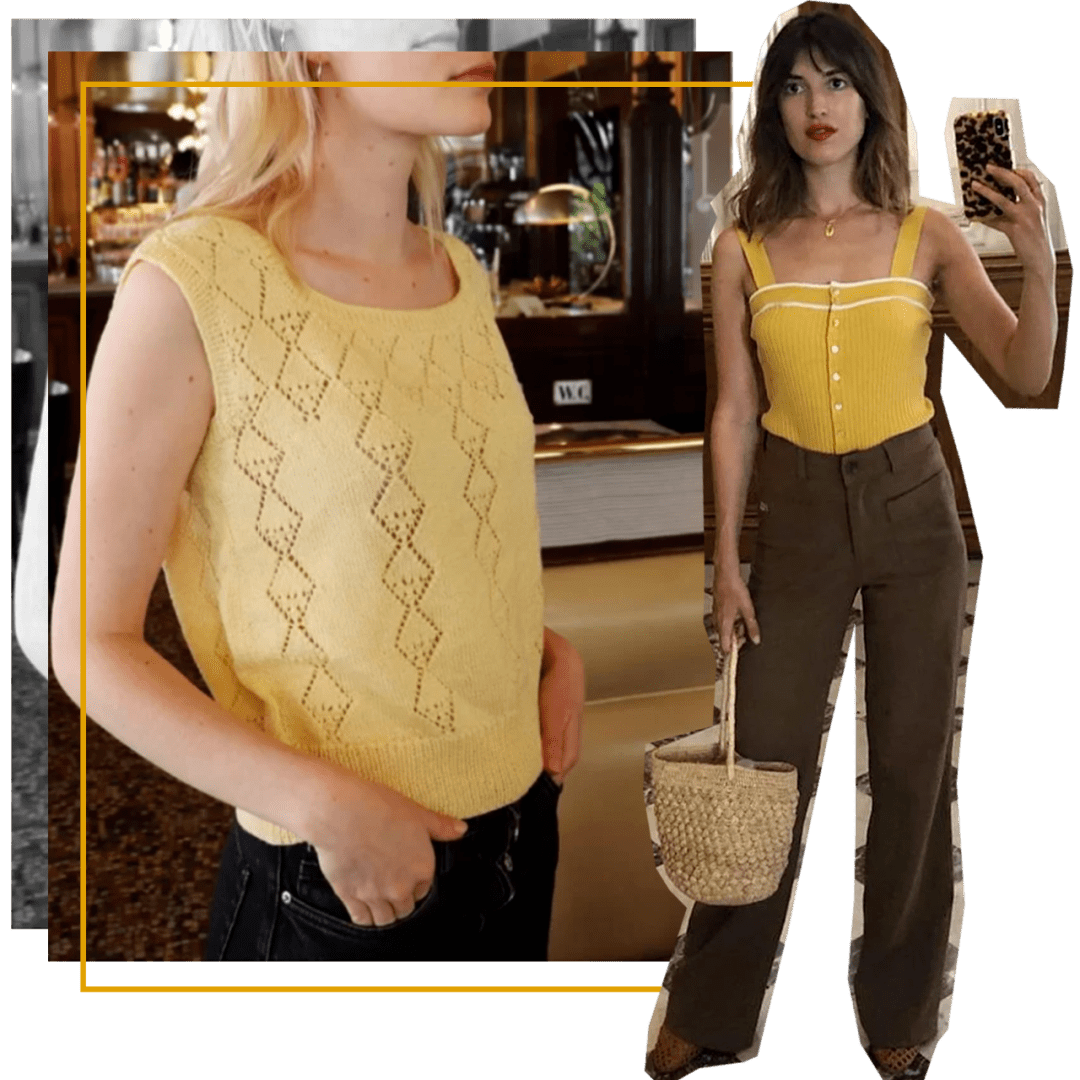 吊带|28套夏日法式穿搭,慵懒浪漫,真的太太太心机了!