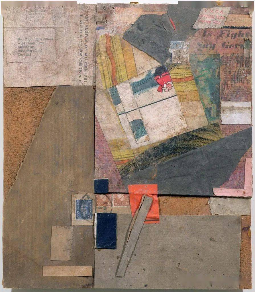 绘画欣赏—kurt·schwitters