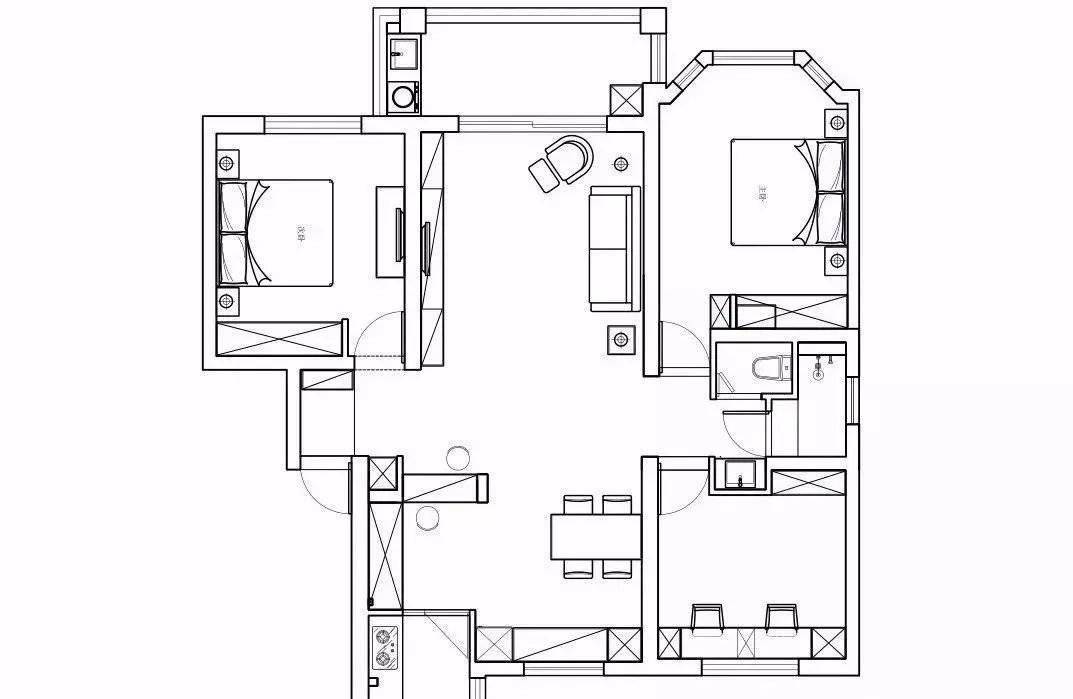 家庭放鞋需求墙壁部分选用最近流行的铁艺网格装饰夹放照片和便签留言