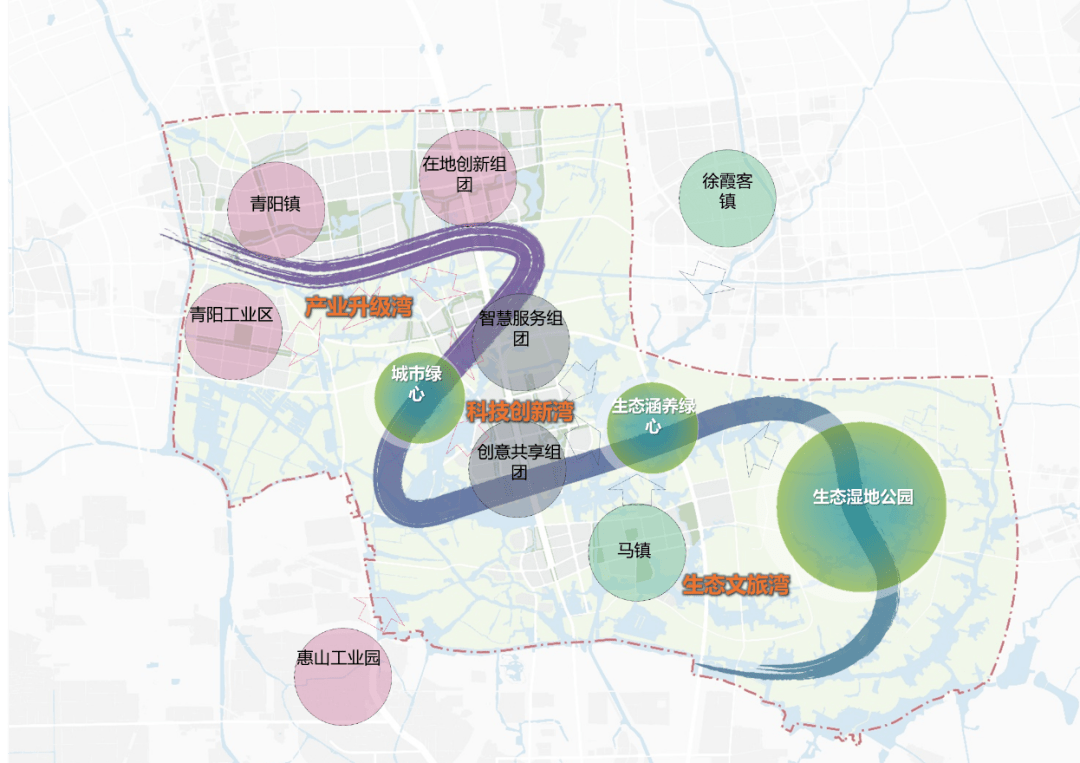 霞客湾科学城规划图片