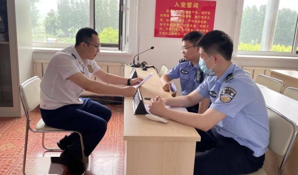 教方法·教措施·教经验|普兰店消防救援大队深入公安派出所开展教学