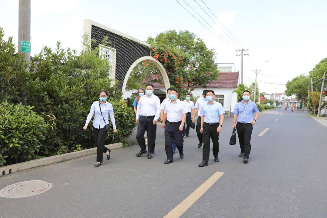 副区长陈建忠调研七都镇