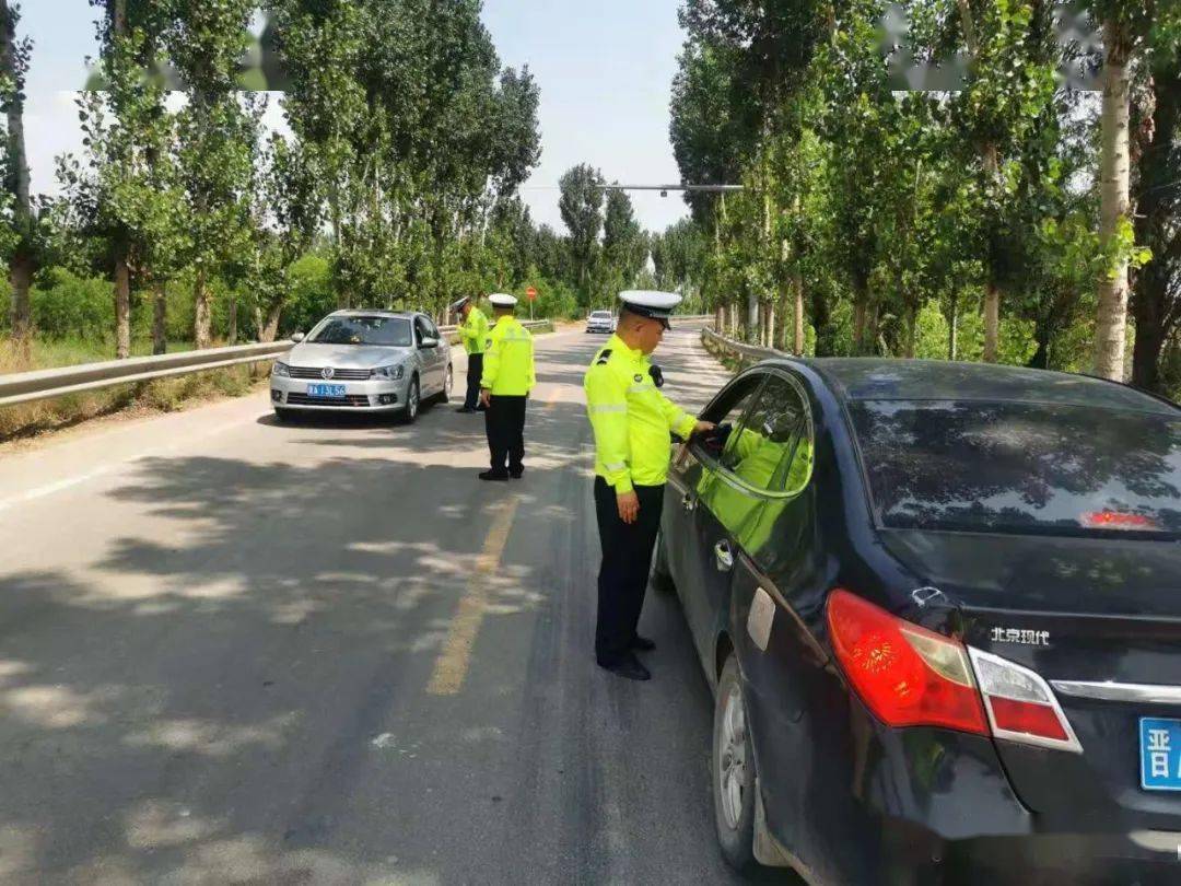 查獲多起清徐交警查車現場