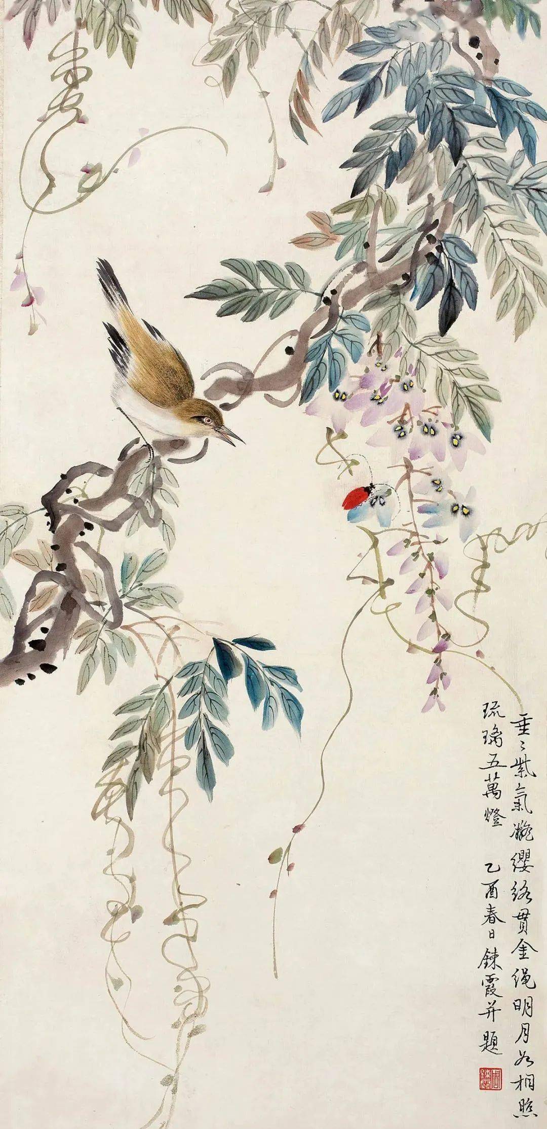 花鸟名家笔下的黄鹂鸟附教程