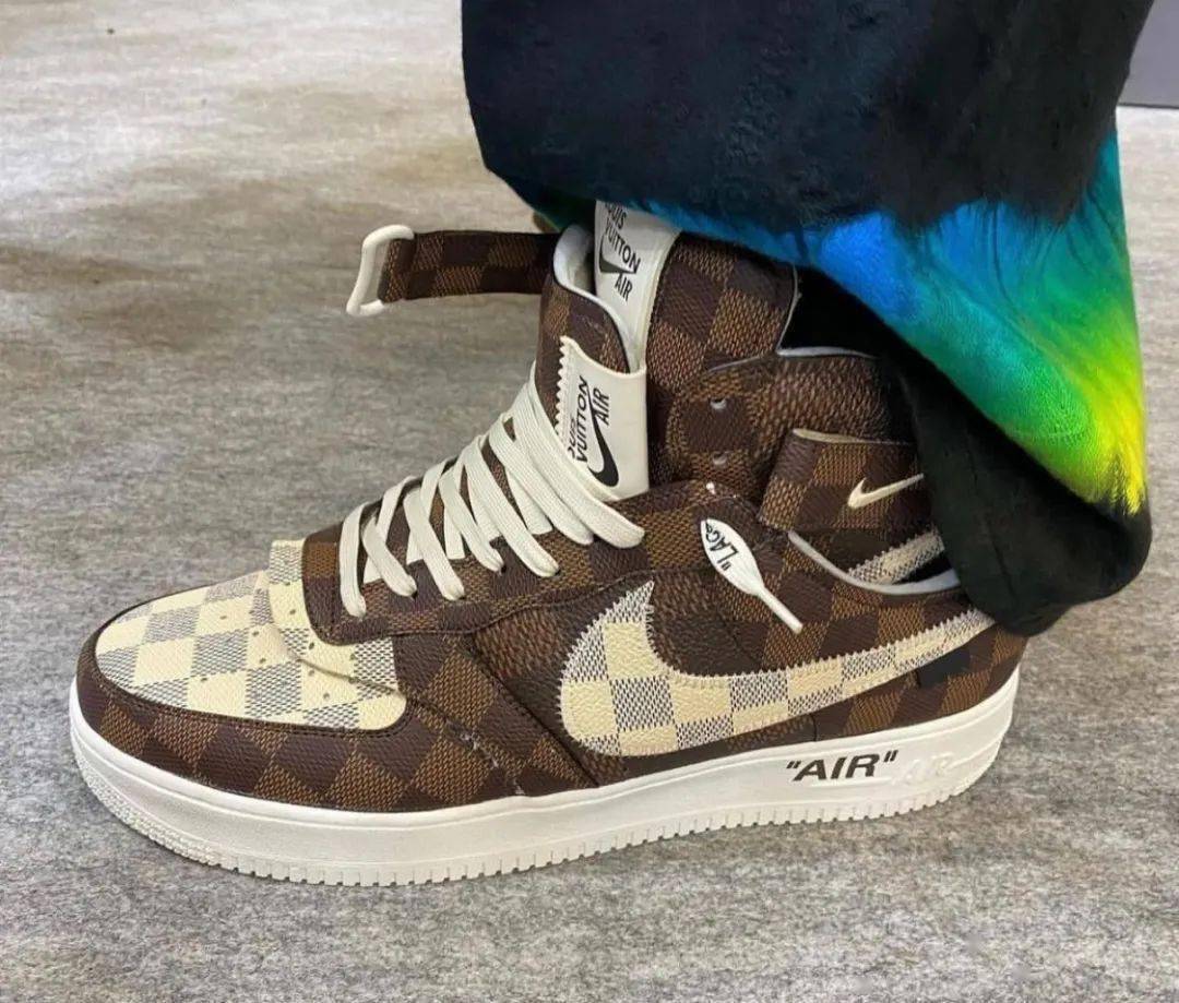 Nike|肯定抢破头！LV x Nike AF1 最新实物曝光！传闻明年发售！