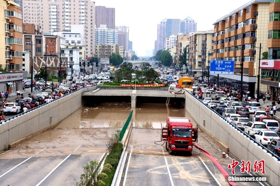 Ecns|48 hours of heavy rain in Zhengzhou