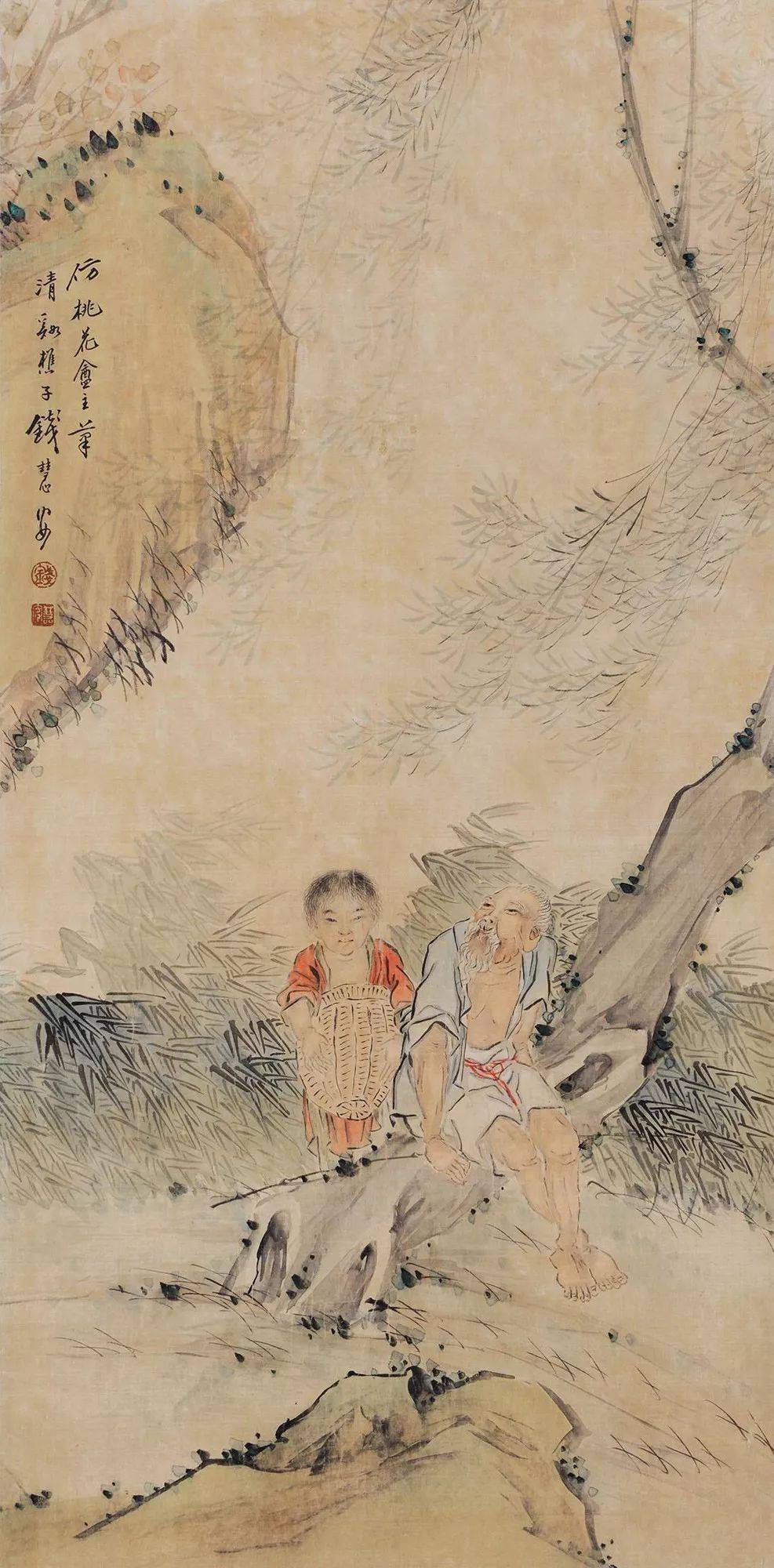 清末名家:钱慧安国画作品欣赏