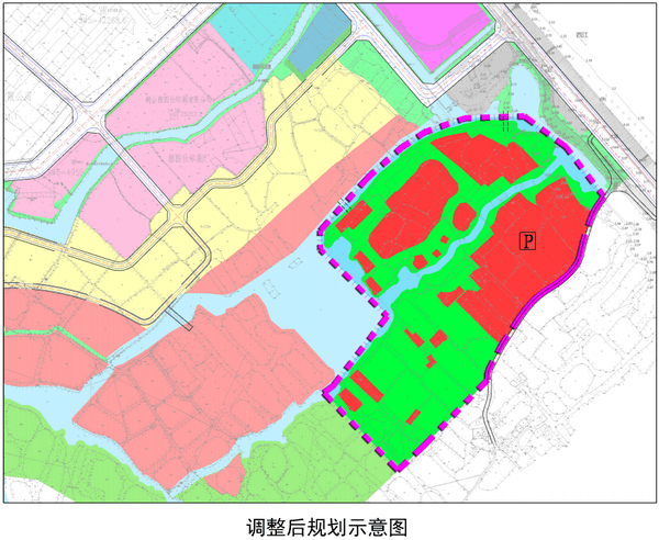 商业布局更新!鹤山古劳水乡控规调整._规划