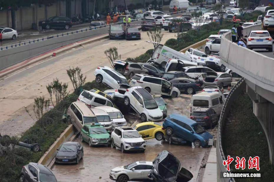 Ecns|48 hours of heavy rain in Zhengzhou