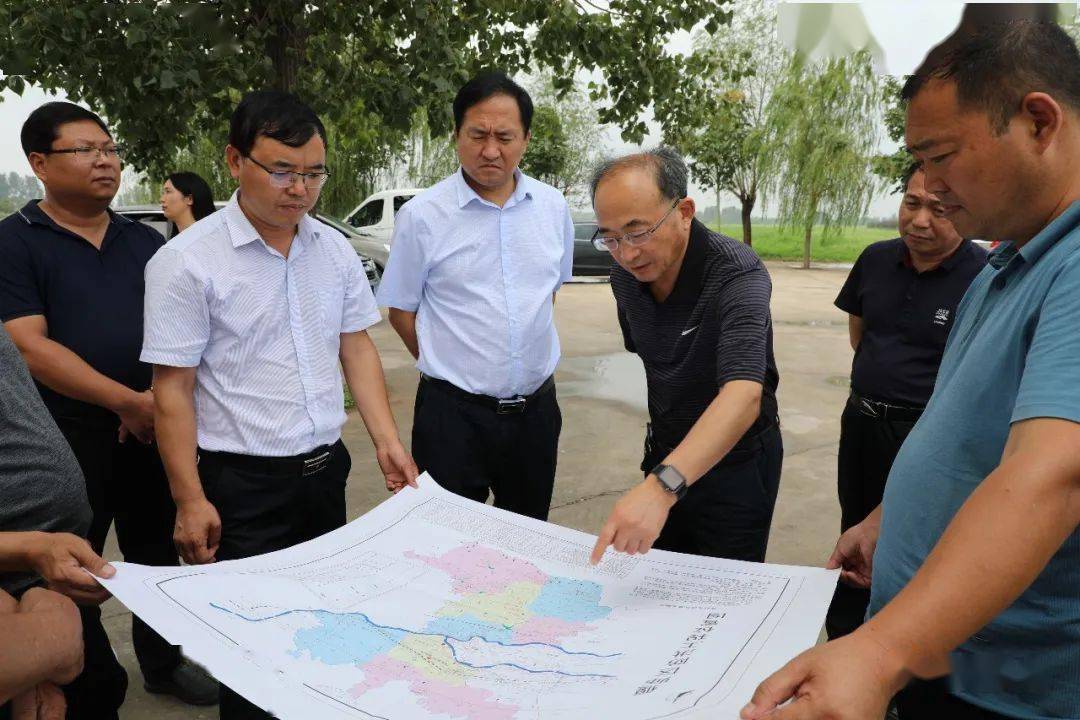 吴中阳深入偃师区实地督导检查防汛救灾工作