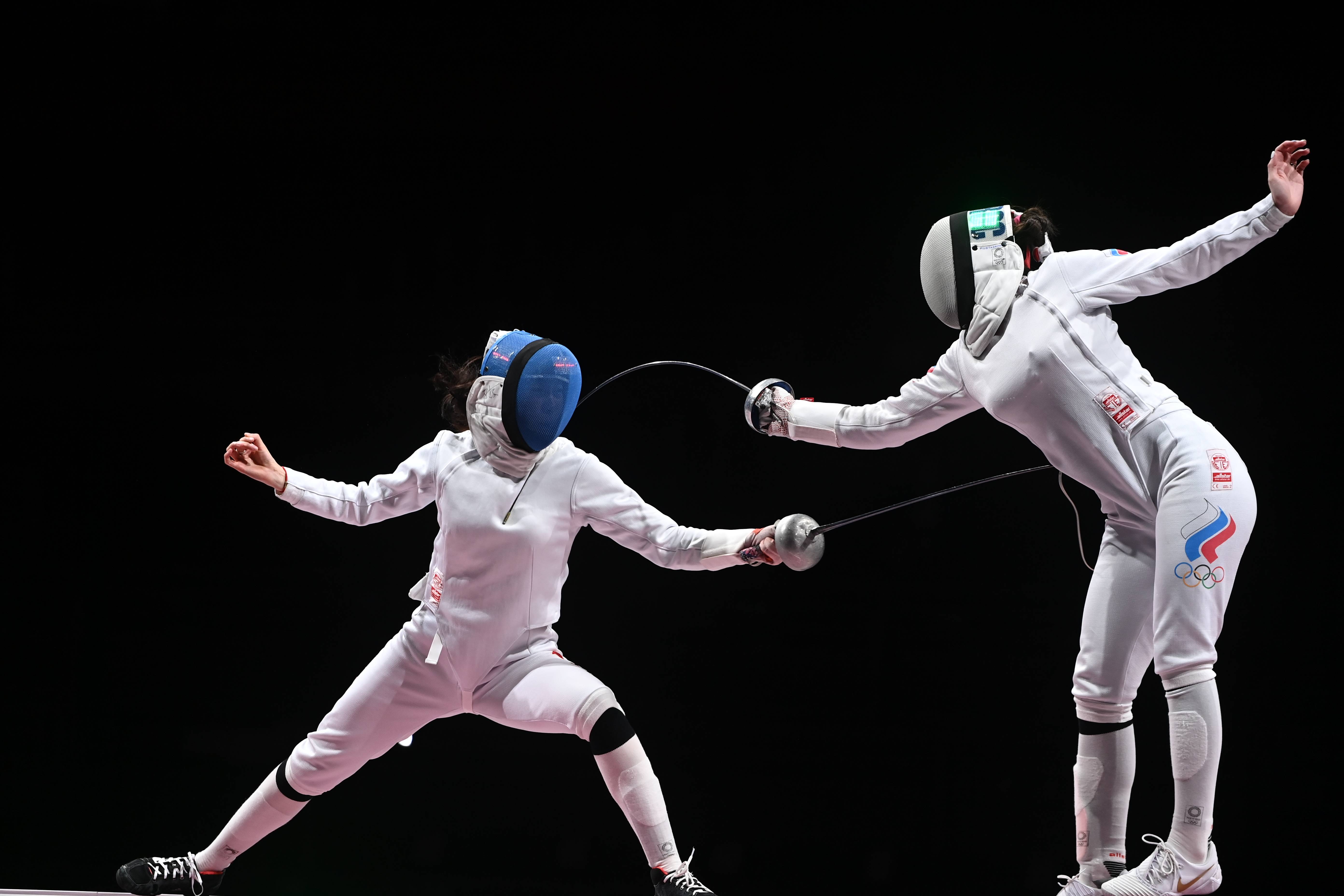 击剑女子个人重剑孙一文晋级决赛