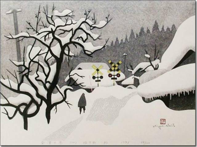 日本版画大师斋藤清