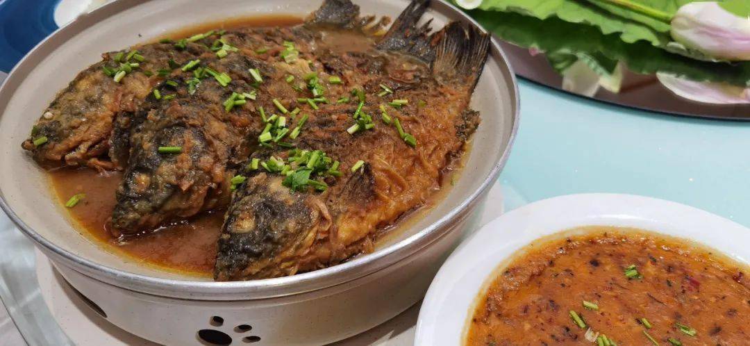 美食淄博湖乡特色齐鲁名菜绿都马踏湖湖鲜宴