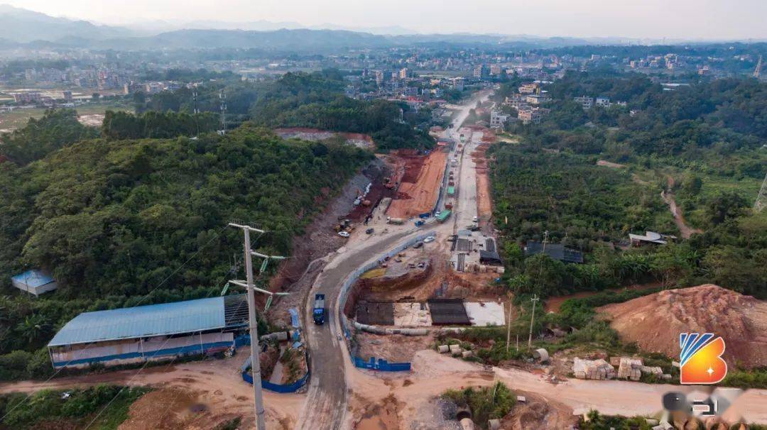 总投资约19亿的博白城东大道最新进展来啦!