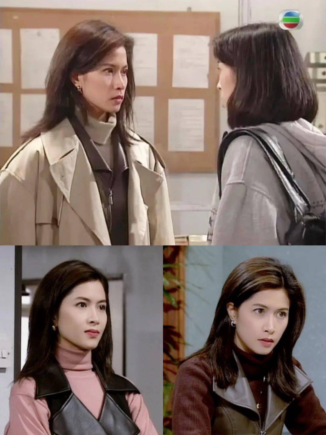 九十年代的港剧穿搭太时髦了