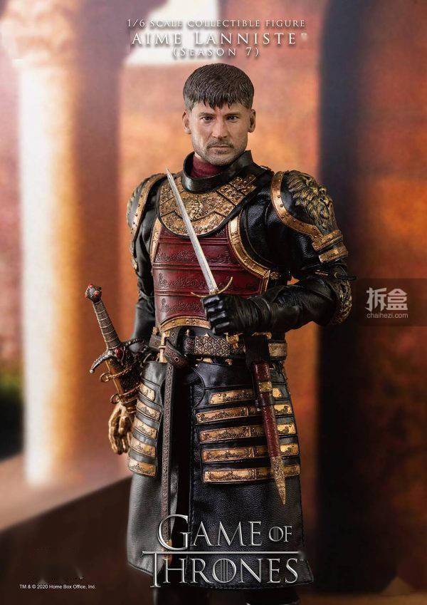 角色|ThreeZero 新品：1/6 《权力的游戏》第七季 – 弑君者 詹姆·兰尼斯特