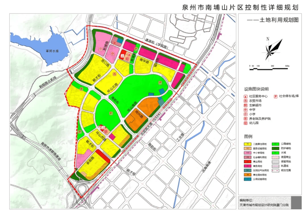 規劃地點:南埔山片區,涉及豐澤區華大街道,城東街道部分轄區規劃範圍