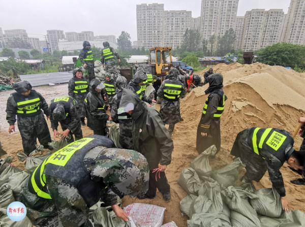 台风“烟花”登陆，子弟兵全力投入抢险一线！民兵 0146