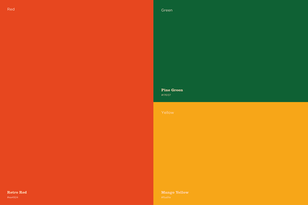 vi这家汉堡品牌的色块搭配很有讲究