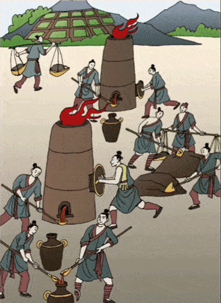 时光回溯,安溪"青阳铁场"一片繁忙,铁炉窑里熊熊的炉火肆意舞动,把