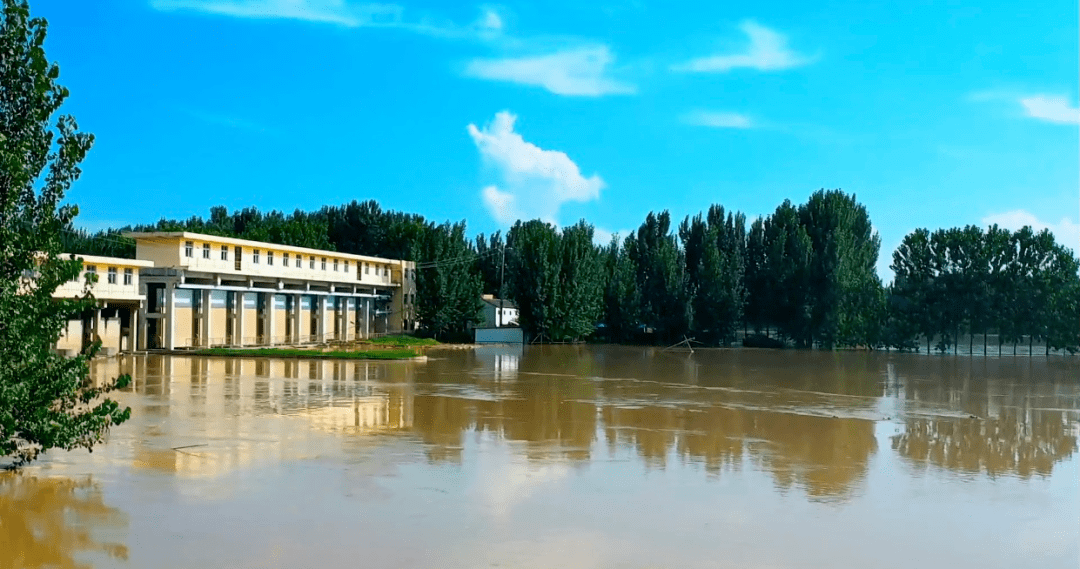 连日来,我省贾鲁河流域发生流域性大洪水,扶沟县作为洪水过境区域
