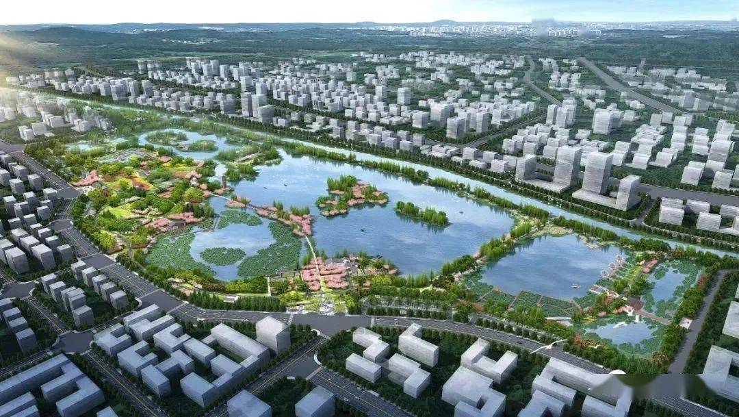 桃花源溼地公園,是2020年徐州市政重點工程,也是徐州園博會分址之一.