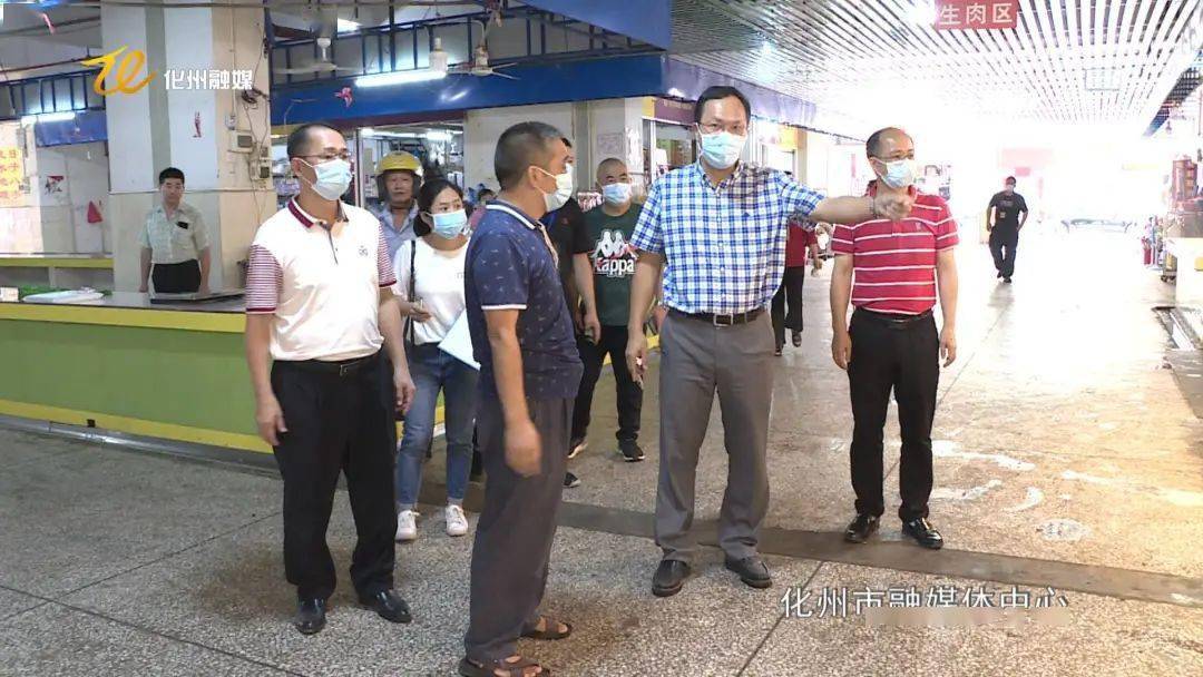 何林国带队督导农贸市场创卫工作