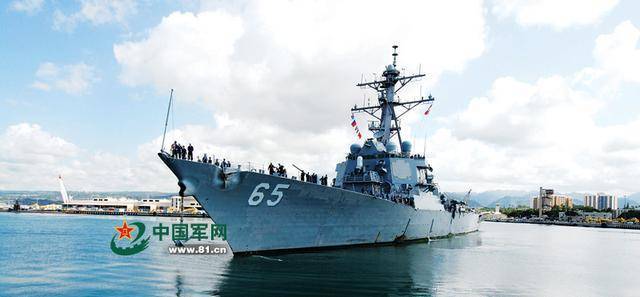 美军舰再度穿航台湾海峡东部战区喊话出现一重大变化_陆军