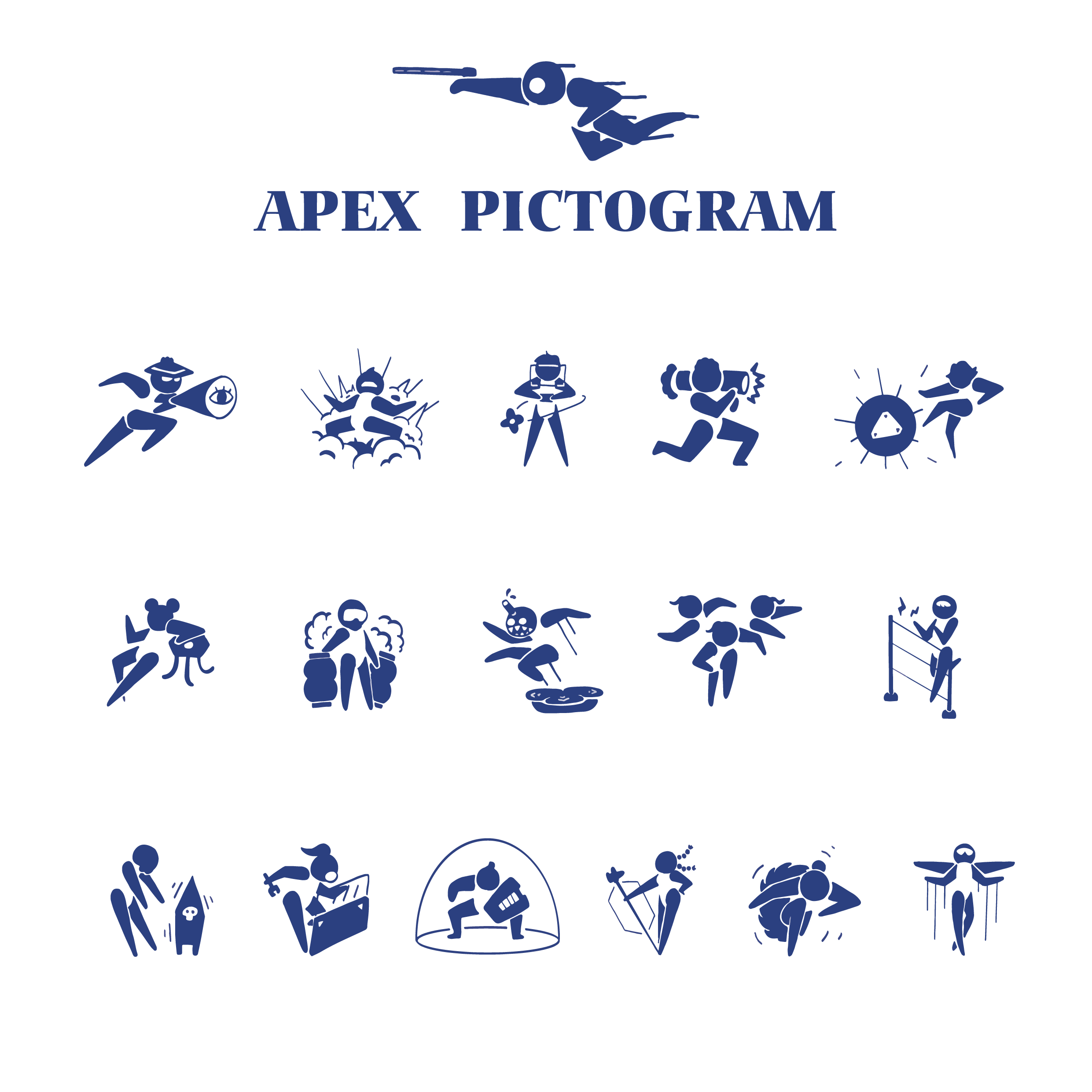 被玩坏的日式小人图标 高能网友晒jojo怪猎等创意标