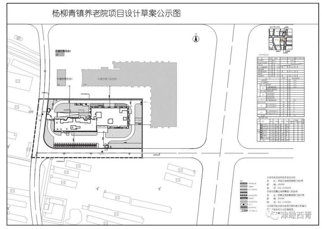 楊柳青鎮養老院項目規劃草案公示啦,位置就在......_建設